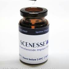 Afamelanotide (implant)